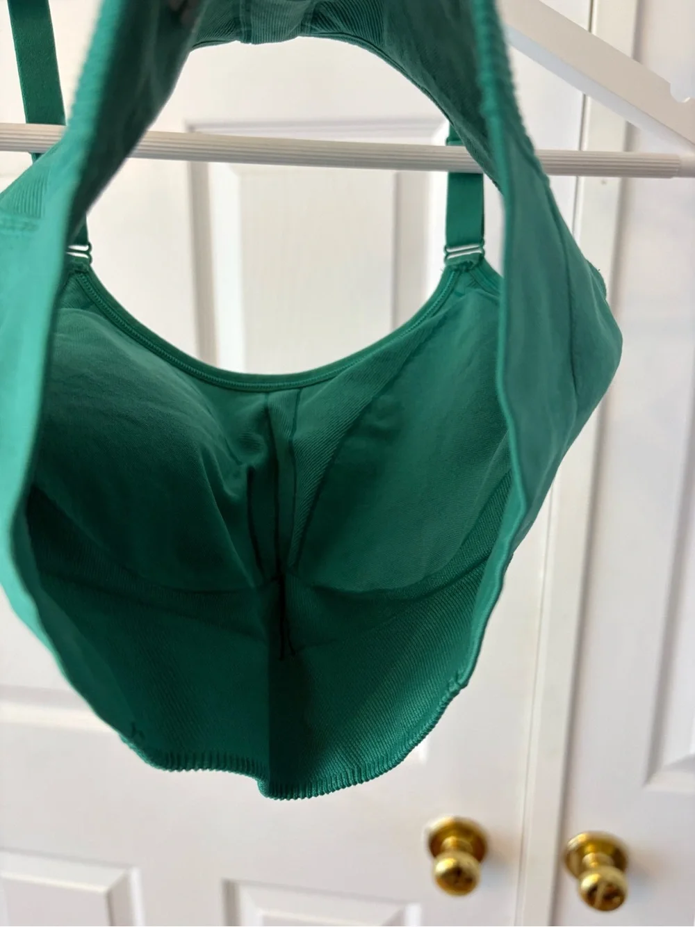 All In Motion Green Seamless Crop Bralette - Picture 5 of 8